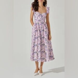 ASTR Wedelia Bustier Midi Dress